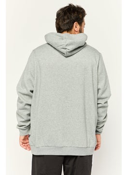 PUMA Men Sportswear Fit Long Sleeve Outdoor Hoodie, Grey  - Image 3