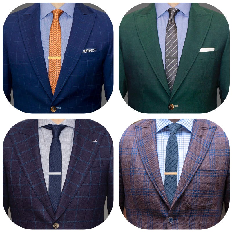 HAWSON مشبك ربطة عنق 1.5 بوصة للرجال - أفضل هدايا لربطة العنق النحيفة (20081) - Image 2