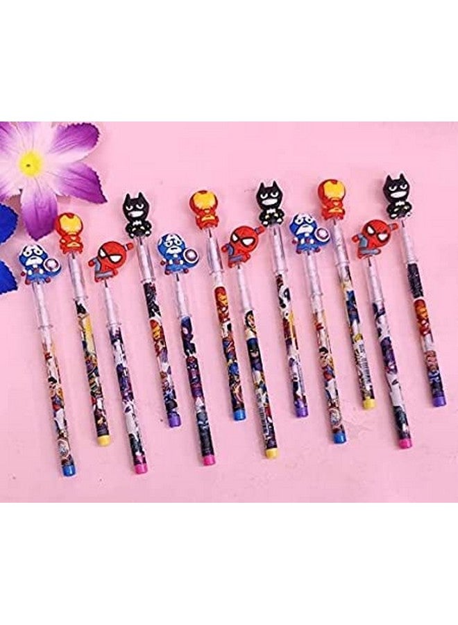 Tera13 TERA 13 Birthday Return Gifts Pencil Set For Boys(24 Pcs) Multicolor Pencil For Kids,Stack Pencil,Writing&Drawing Pencil For School, Stationary Items, Pencil For Boys&Kids - Image 2