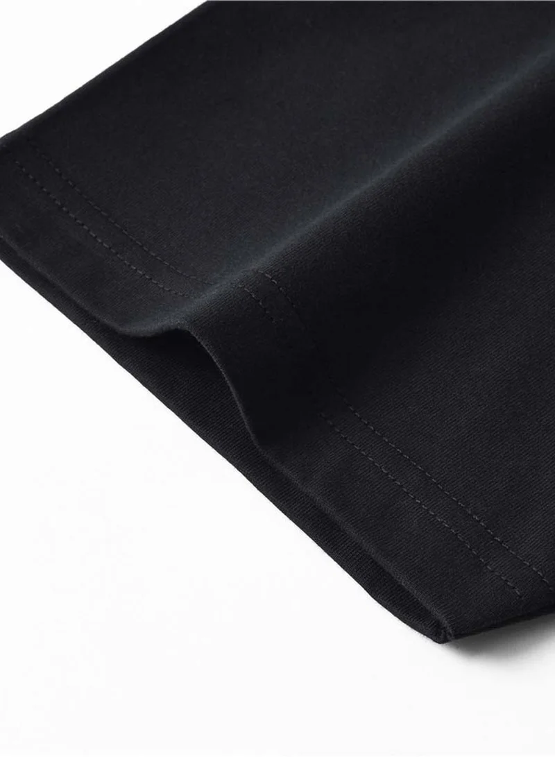 GIORDANO  Men’s Relaxed Fit Printed Crew Neck Cotton Jersey Tee for Men | Best Price UAE