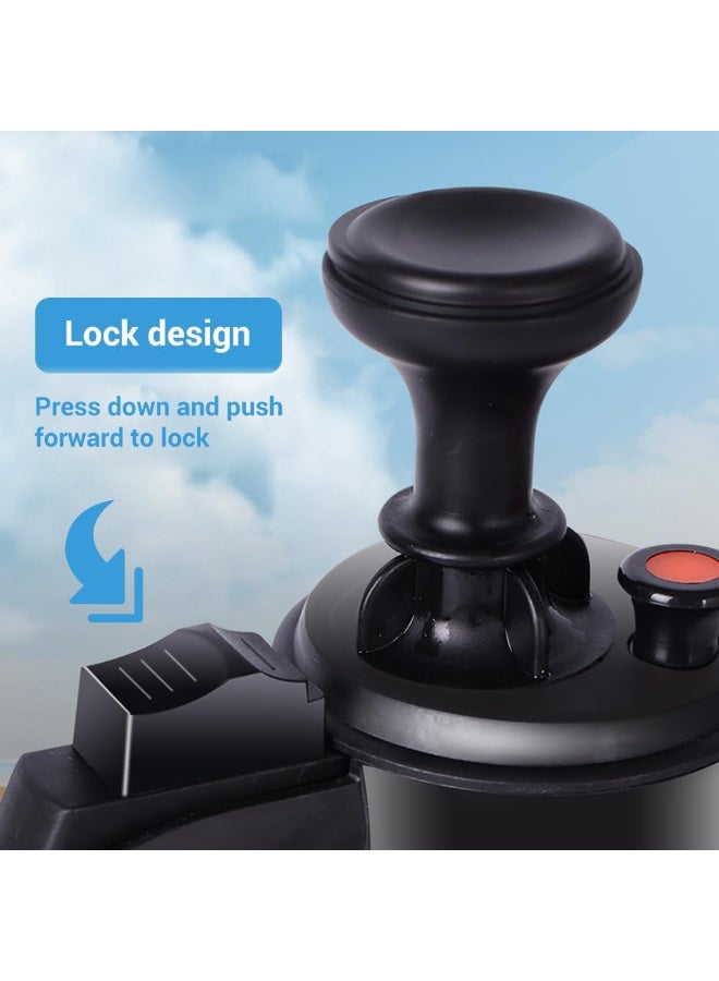 ZERIFAM Garden Pump Sprayer - Hand Pressure Spray, Spray Bottle With 2 Nozzles, Foam Spray Can Suitable For Household Cleaning, Flower Watering And Car Washing. (White) - Image 2