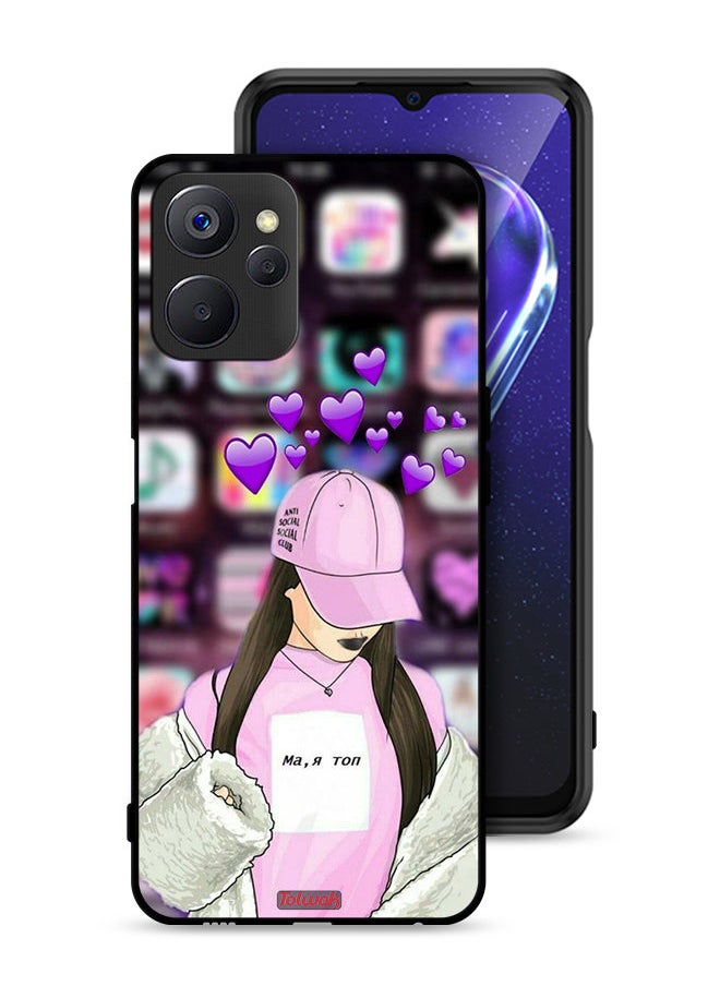 Tolwak - Realme 9i 5G Protective Case Cover Anti Social Club - Image 1