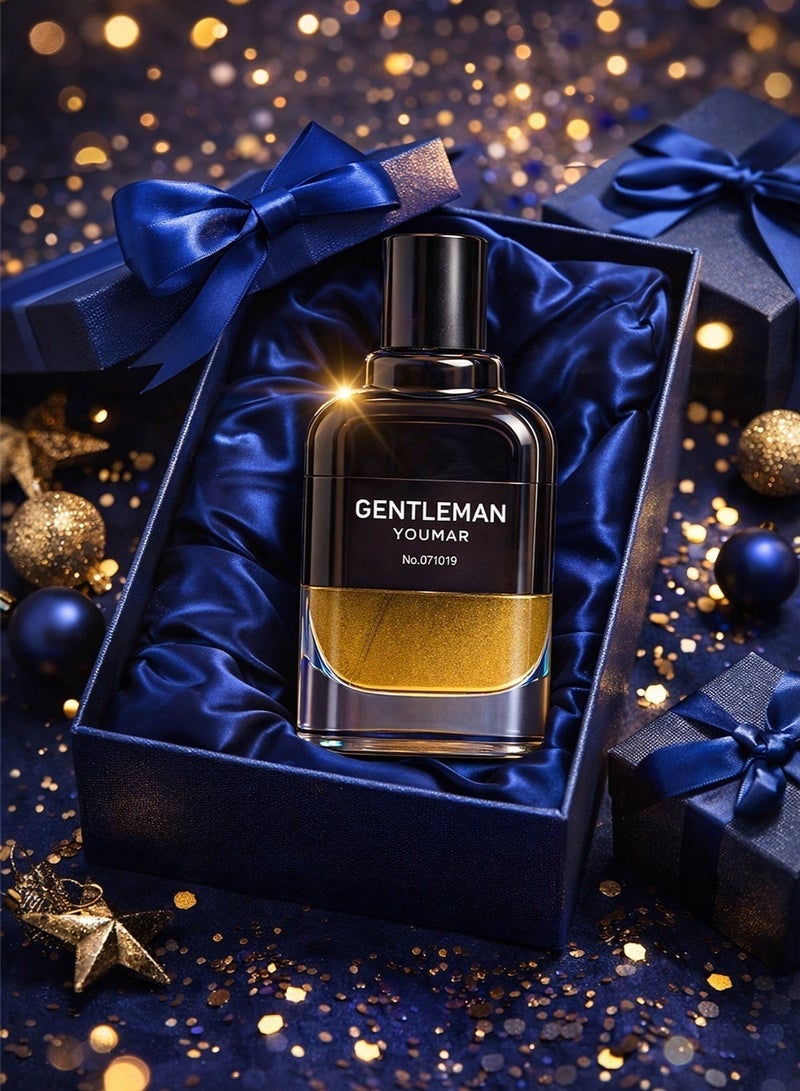 يومار جنتلمان رقم 071019 عطر رجالي فاخر 100 مل – عطر عطري بودري بلمسات بلسمية | هدية فاخرة تدوم طويلاً له - Image 4