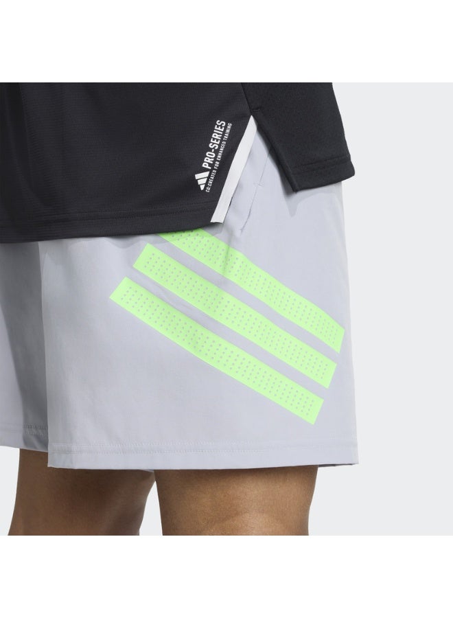 Adidas GYM+ 3S SHORT       HALSIL/LIMBUR - Image 5