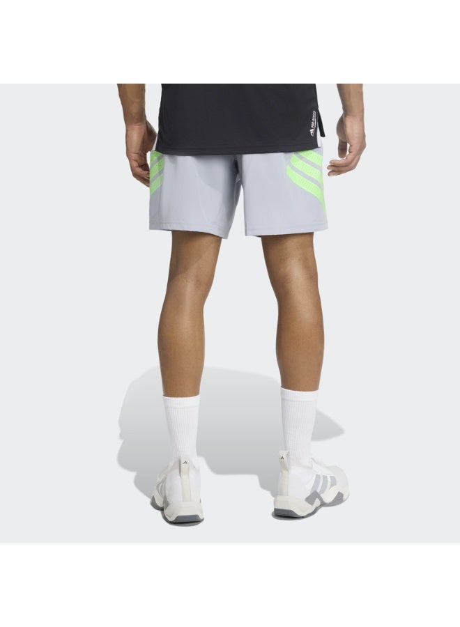 Adidas GYM+ 3S SHORT       HALSIL/LIMBUR - Image 3