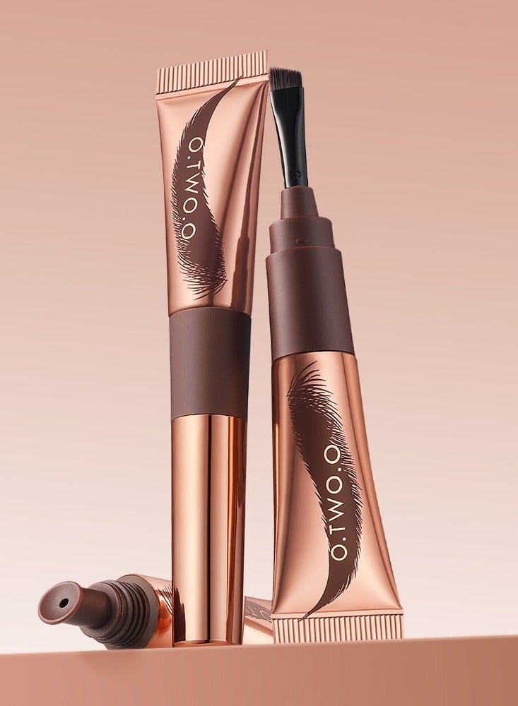 OTWOO O.TWO.O Waterproof Peel-Off Eyebrow Tint – Long-Lasting Dye Effect (SOFT BROWN) - Image 1