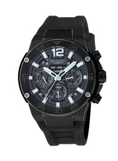 Blade BLADE Swift Noir 3667G5NNN SS & Silicone Strap Multifunction Men's Watch 