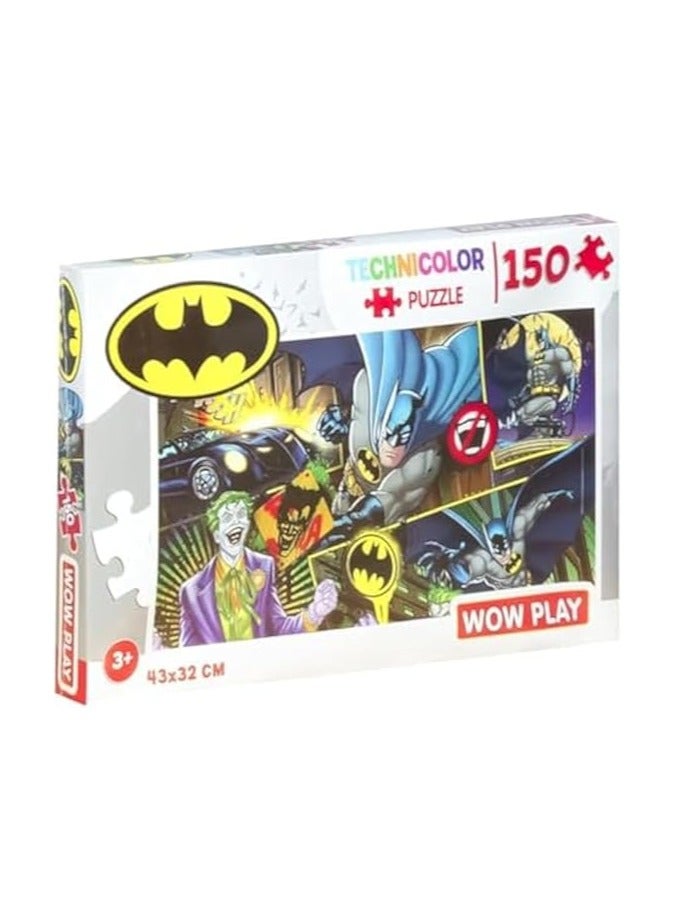 Wow play 3+ Wow Play Batman Puzzle 150-Pieces, 43 cm x 32 cm Size