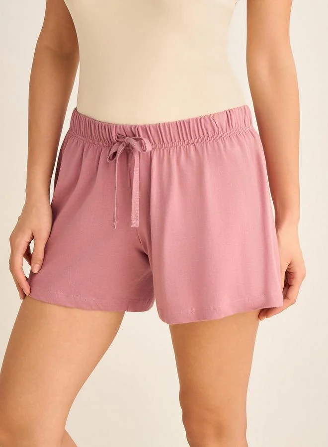 سبلاش فيڤ شورت بخصر برباط قطعتين