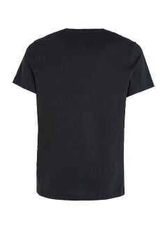TOMMY HILFIGER Men's V-Neck T-Shirt, Black  - Image 5