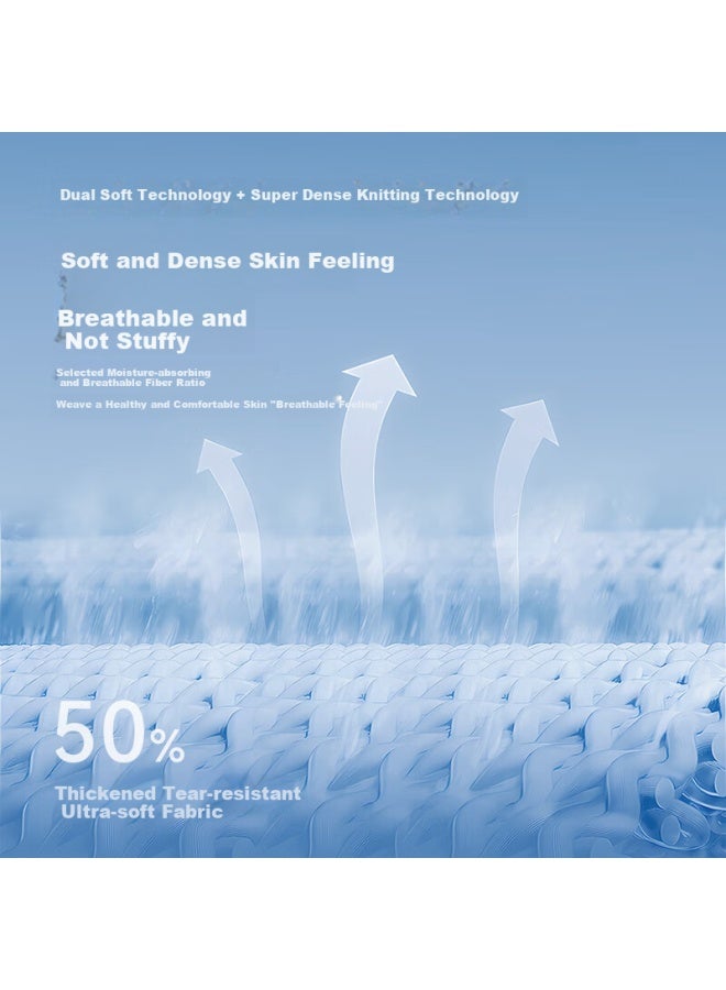 JD.com Jingzao 7A Antibacterial Disposable Underwear For Men, Boxer Briefs, Extra Soft Milk Silk, No-Wash Daily Disposable, For Business Trips And Travel, 4 Pairs, Xxl Size - Image 4