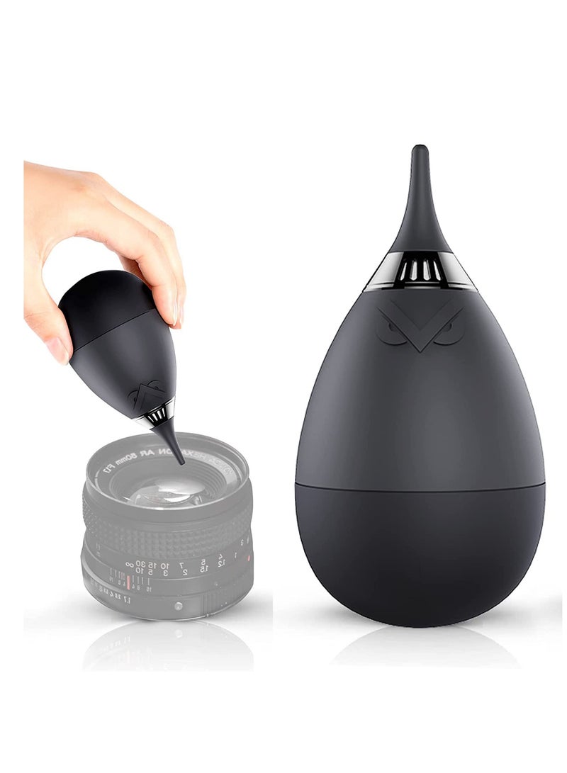 KASTWAVE Air Blower Dust Blaster for Digital, Filter Air Blower with Filter Tumbler Design Lens Cleaning Blower, Compressed Air, for Nikon Sony Canon Cameras Lens Cleaning, Black - Image 1