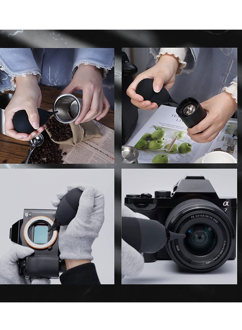 KASTWAVE Air Blower Dust Blaster for Digital, Filter Air Blower with Filter Tumbler Design Lens Cleaning Blower, Compressed Air, for Nikon Sony Canon Cameras Lens Cleaning, Black - Image 5