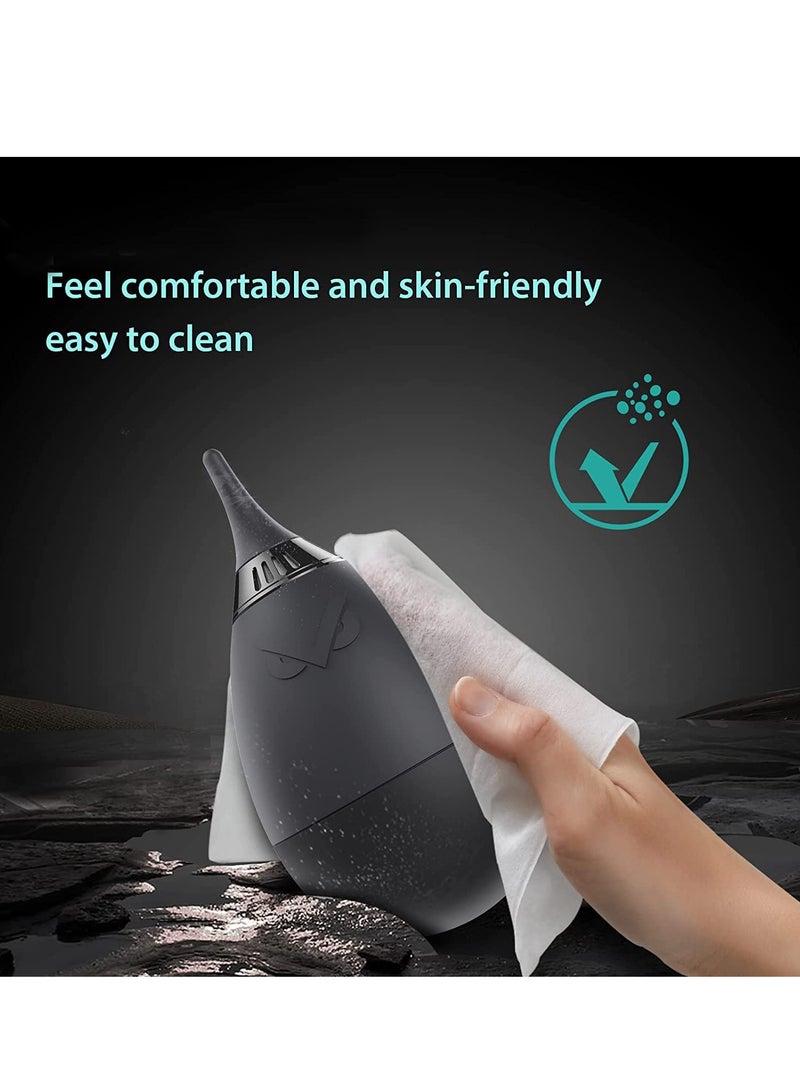 KASTWAVE Air Blower Dust Blaster for Digital, Filter Air Blower with Filter Tumbler Design Lens Cleaning Blower, Compressed Air, for Nikon Sony Canon Cameras Lens Cleaning, Black - Image 3