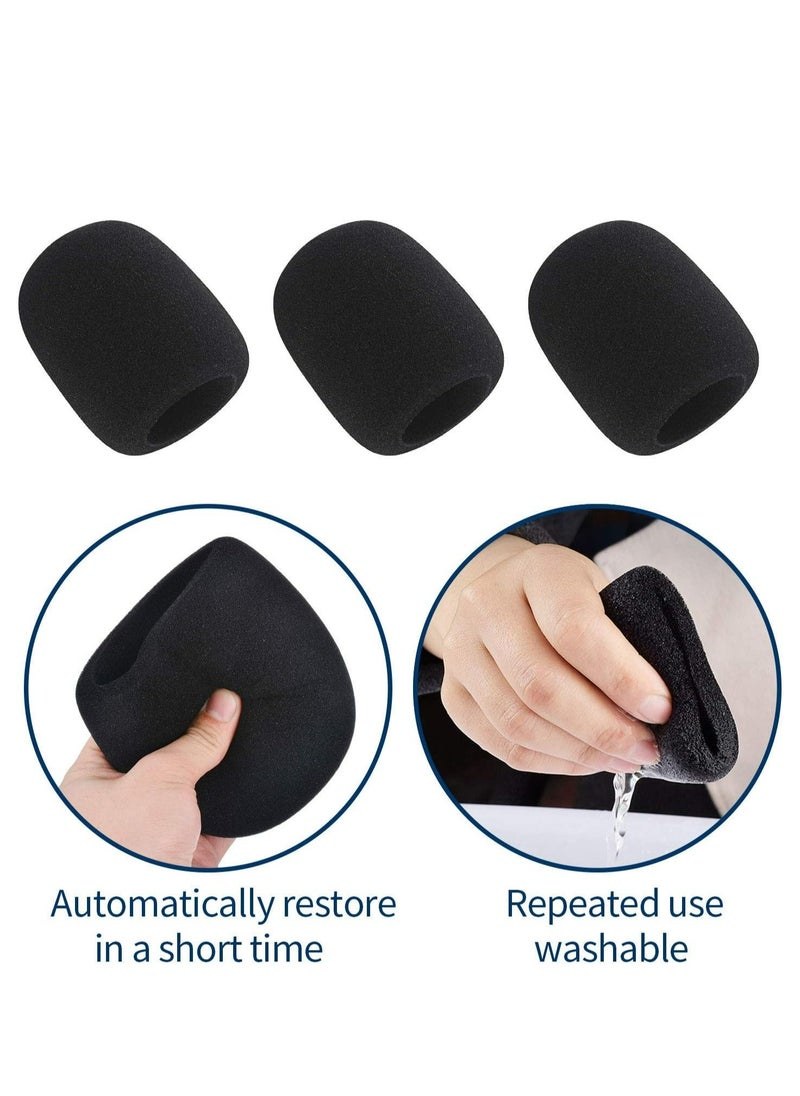 Generic 6-Pack Microphone Cover - Foam Mic Covers Windscreen Suitable for Most Standard Handheld Microphone  - Image 4