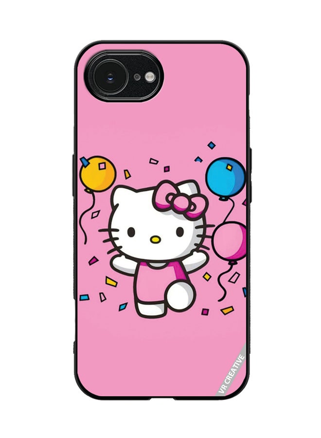 Protective Case Cover For Apple iPhone 16e Hello Kitty Design Multicolour