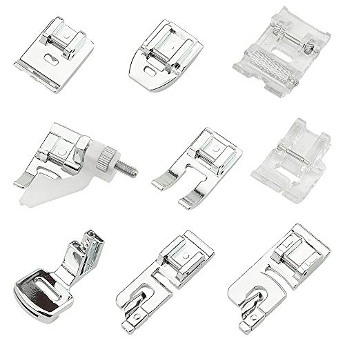 TOVOT 32 PCS Domestic Sewing Machine Presser Feet Set for Singer, Brother, Janome and Kenmore,Babylock, Low Shank Sewing Machines - Image 5