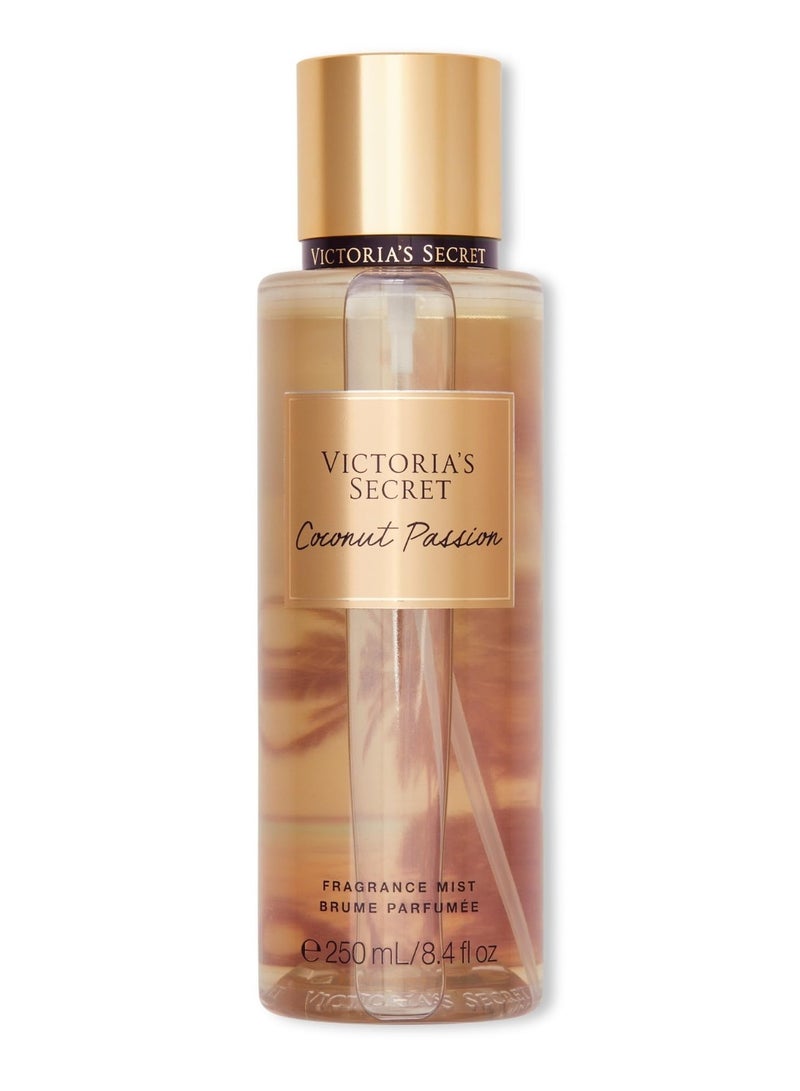 Victorias Secret - Beauty Coconut Passion Body Mist for Women - 250ml - Warm Vanilla & Coconut Fragrance Spray