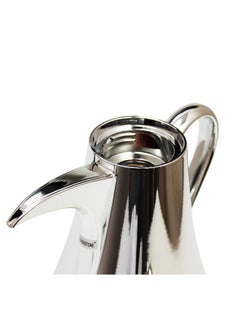 BLACKSTONE 1.0L Arabic Vacuum Flask Leakproof Thermos for Tea or Coffee Silver  - Image 2