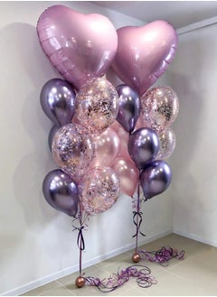 Party decoration balloons for birthdays, graduations, and special occasions, set of 28 pieces.