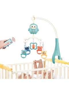 Generic Rattles Rotating Box Music Crib Toys Early Education - Remote Control  - Image 2