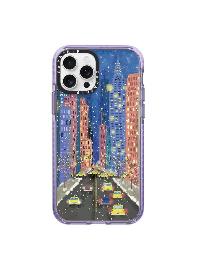 اس-توب جراب لهاتف iPhone 13 Pro بنمط توضيحي بسيط وغطاء كامل للهاتف - Image 1