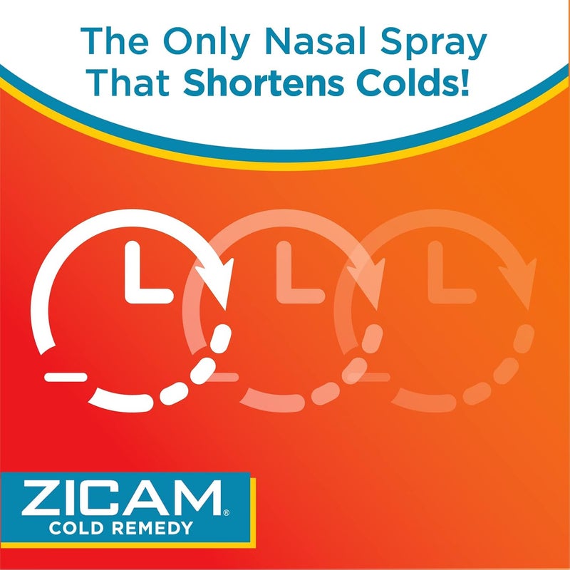 Zicam Cold Remedy NoDrip Nasal Spray with Cooling Menthol Eucalyptus 05 Ounce Pack of 2 - Image 2