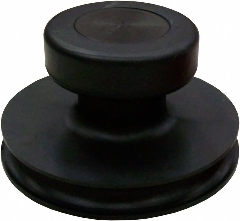 High Quality Solid Rubber Suction Lifter with Knob Handle Colour Black/Glass Suction Cup Diameter 85 mm (One-Handed Suction Cup)