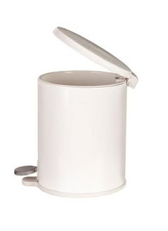 Primanova Primanova Stainless Steel Wastebin With Lid Soft Close And Inner Basket For Easy Garbage Removal Be Used In Home, Kitchen,Office And Bathroom 6 Liter(Beige)  - Image 2