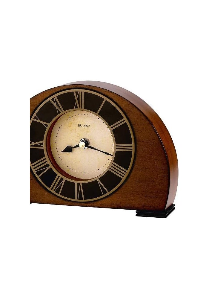Bulova B7340 Tremont Clock with Antique Walnut Finish - Image 3