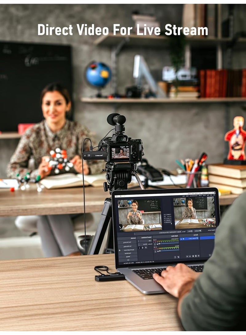 Lemorele HDMI Wireless Transmitter and Receiver, Lemorele 1080P Wireless HDMI Extender 5G Streaming Video to Monitor/Projector/HDTV for Home Theater, Office Meeting, Lecture, Education - Image 4