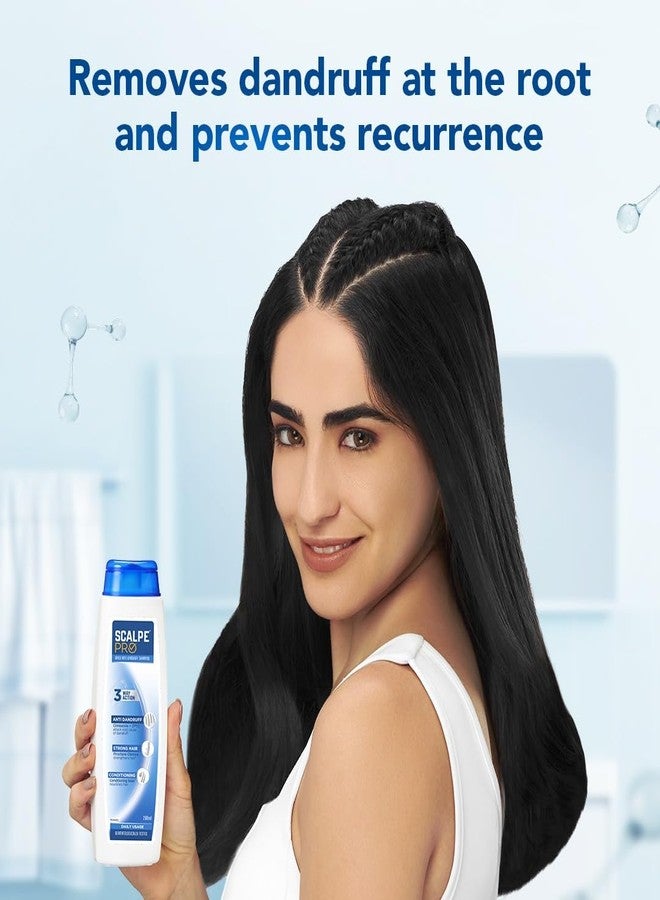 Scalpe Pro Anti Dandruff Shampoo (200ml) and Daily Anti-Dandruff Shampoo (100ml) with Climbazole & ZPTO Formulation - Image 4