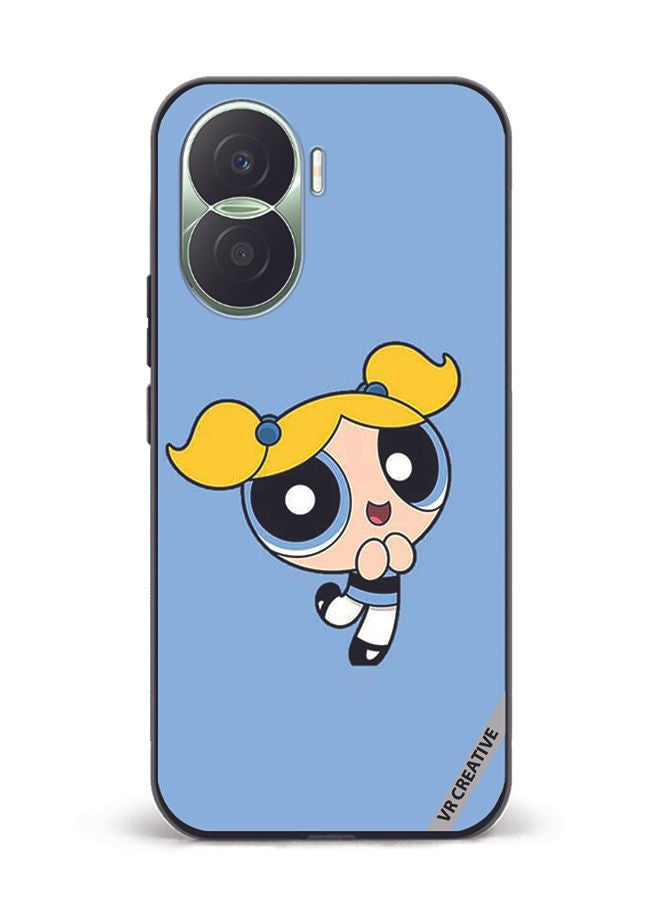 VR CREATIVE Protective Case Cover For Honor Play7T Pro Bubbles Powerpuff Girls Design Multicolour - Image 1