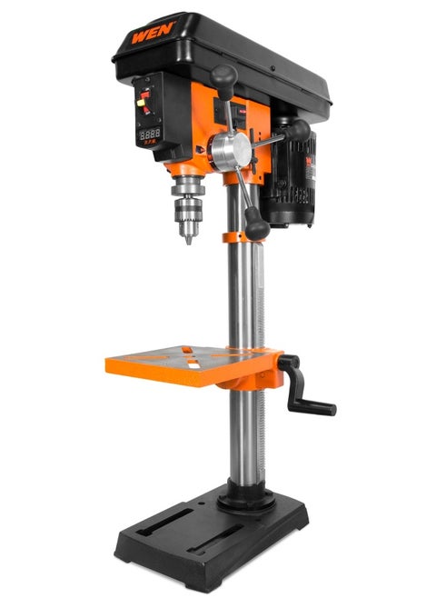 4212T 5 Amp 10 Inch Variable Speed Cast Iron Benchtop Drill Press With Laser