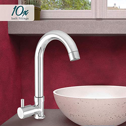 10X Stainless Steel Chrome Swan Neck Sn-8842 For Bathroom/Kitchen,Silver - Image 2