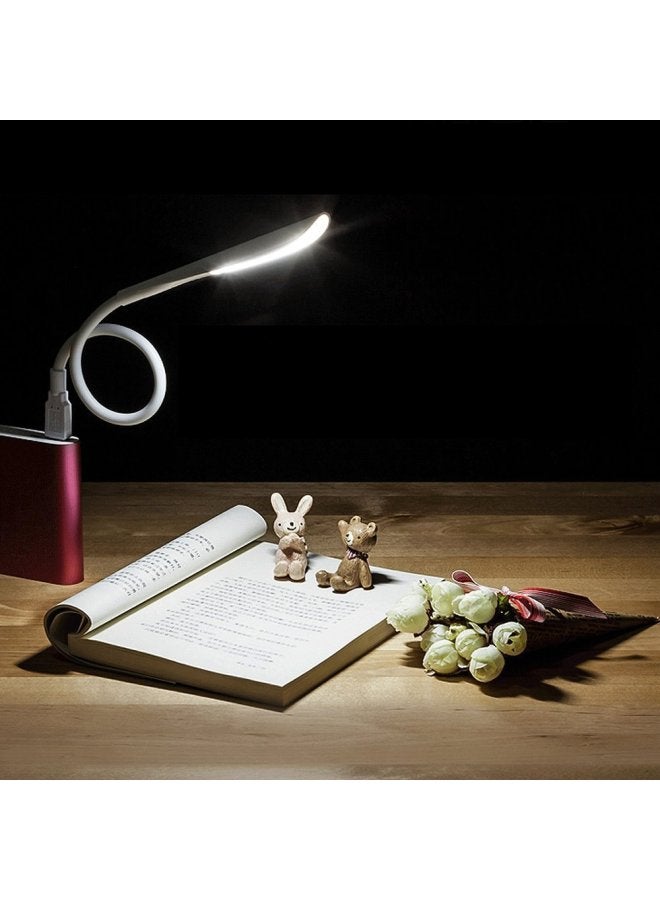 14LED Soft Light USB Book Lamp SMD Notebook Keyboard Lamp Student Reading Reading Hose Lamp-Color:Blue - Image 1