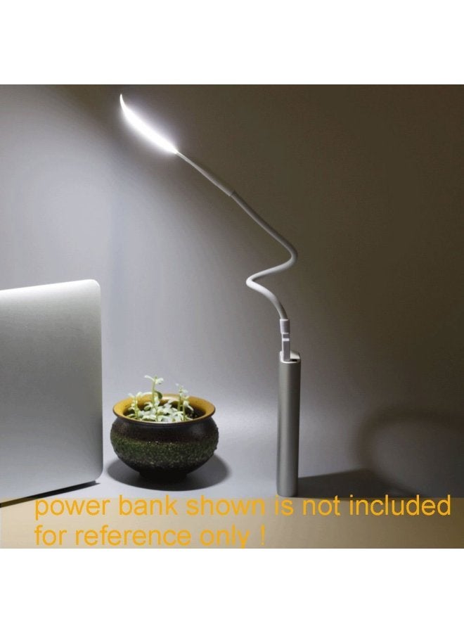 14LED Soft Light USB Book Lamp SMD Notebook Keyboard Lamp Student Reading Reading Hose Lamp-Color:Blue - Image 2