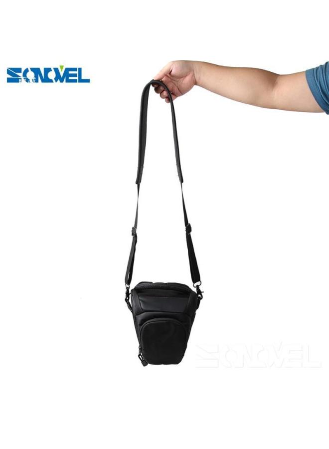 Generic Camera Bag With Thickened Shoulder Strap Photography Bag Camera Bag Computer Bag Decompression Elastic Shoulder Strap Strap Metal Buckle-Body Color:One  - Image 3