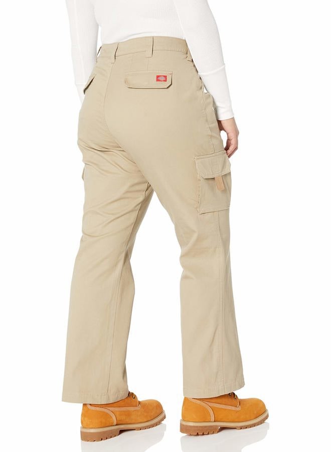 Dickies Women's Plus-Size Relaxed Cargo Pant - beige - 20 - Image 2