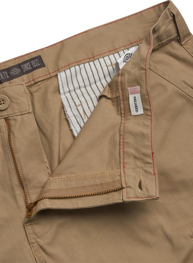Dickies Women's Plus-Size Relaxed Cargo Pant - beige - 20 - Image 4