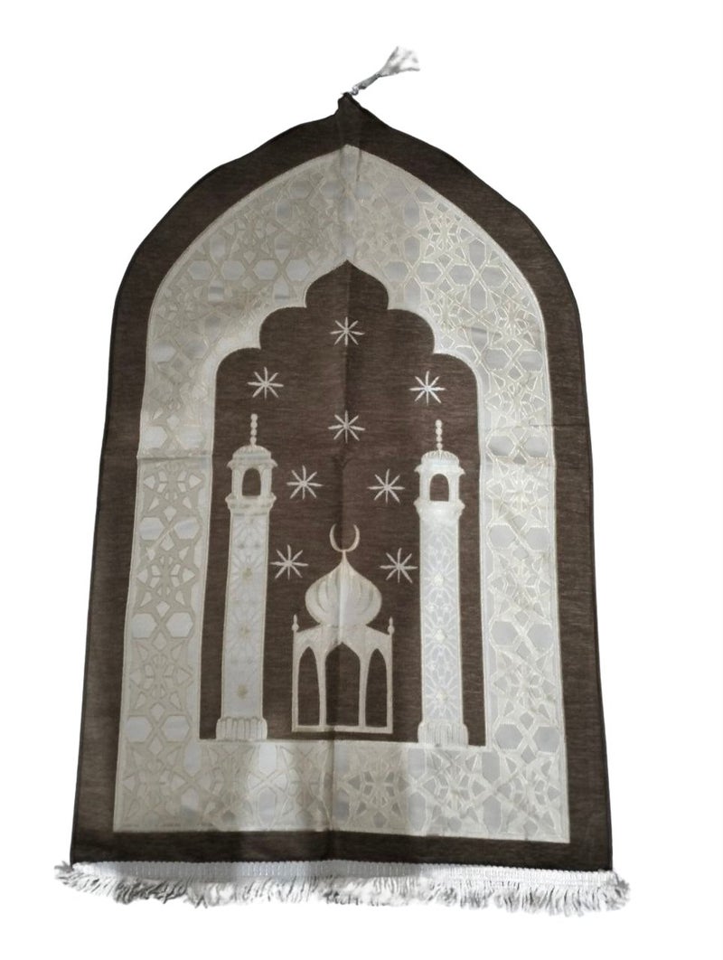 مصليه صلاة فاخرة متعددة الألوان، ناعمة وخفيفة بتصميم أنيق يوفر راحة أثناء الصلاة. - Image 3