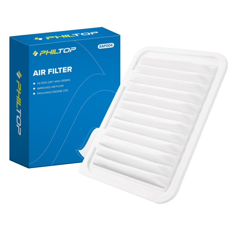 فلتر هواء المحرك PHILTOP CA10190 بديل لطرازات تويوتا وبونتياك وساين كورولا 20092019 ماتريكس 20092014 يارس 20062018 فايب 20092010 iM 2016 xD 20082014