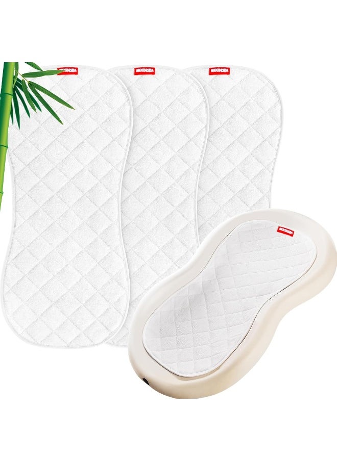 Moonsea Moonsea Quilted Thicker Changing Pad Liner 3 Pack Waterproof  - Image 1