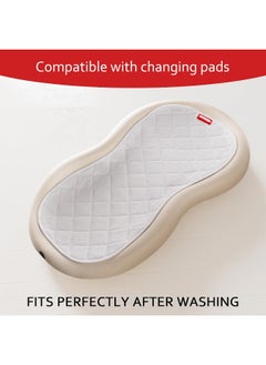 Moonsea Moonsea Quilted Thicker Changing Pad Liner 3 Pack Waterproof  - Image 2