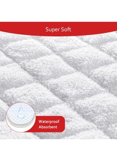 Moonsea Moonsea Quilted Thicker Changing Pad Liner 3 Pack Waterproof  - Image 3