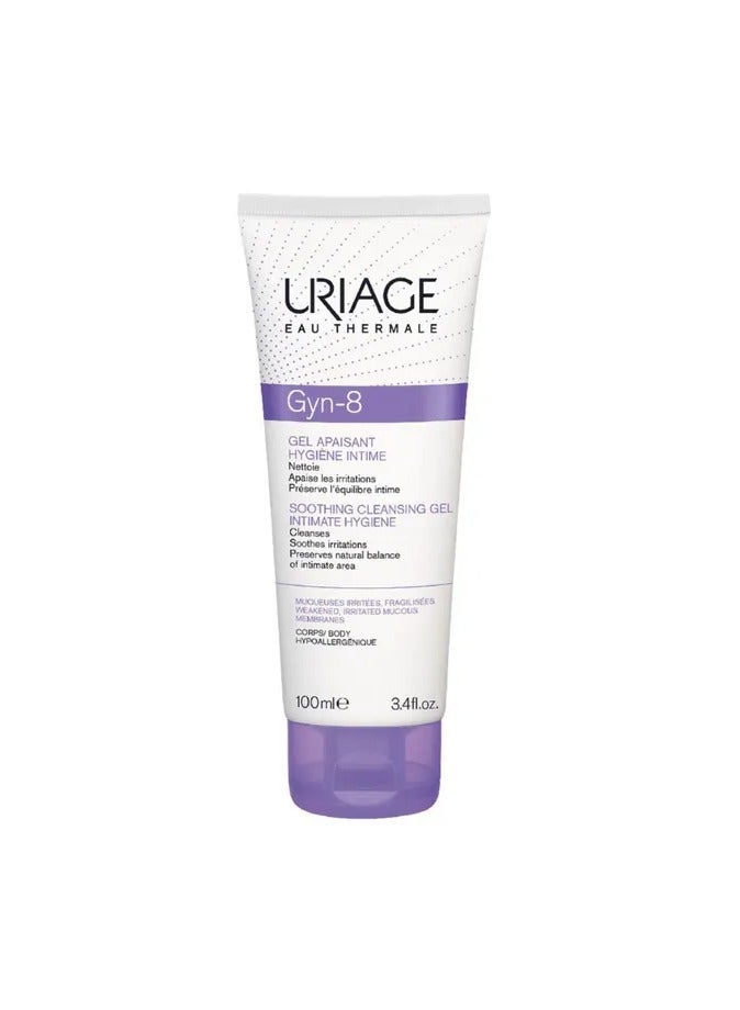 Uriage Gyn-8 Intimate Hygiene Soothing Cleansing Gel 100ML - Image 1