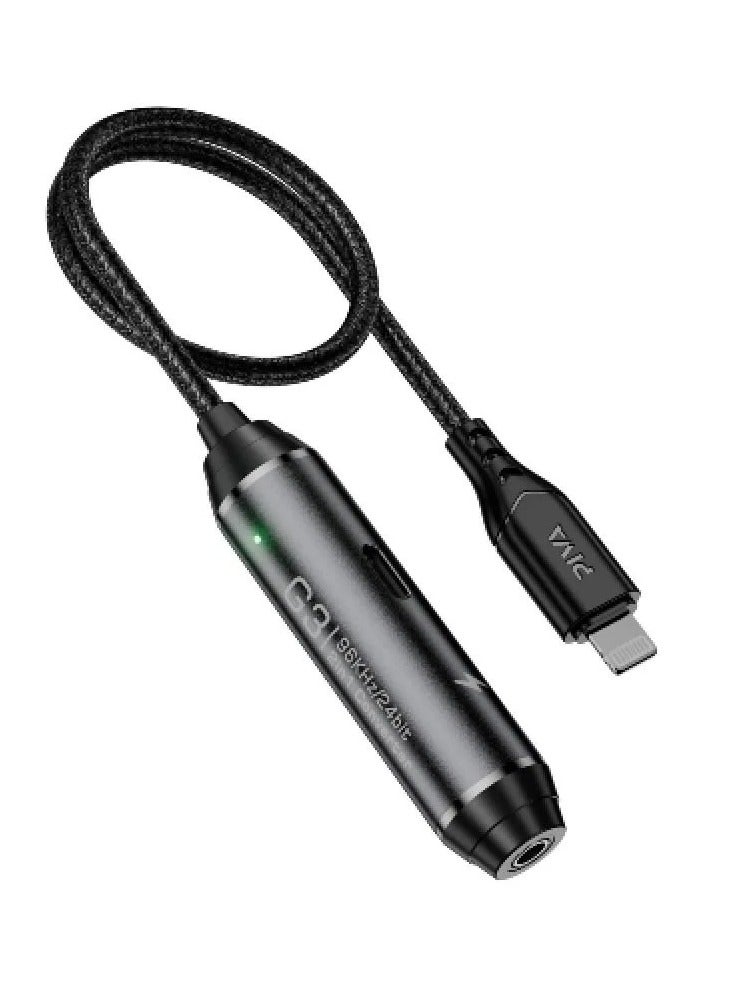 piva PIVA iPhone 2 in 1 G3 Connector Two Lightning Ports iPhone Charging Up to 20W and AUX Headphone Port Screw to Work at the Same Time Black  - Image 1