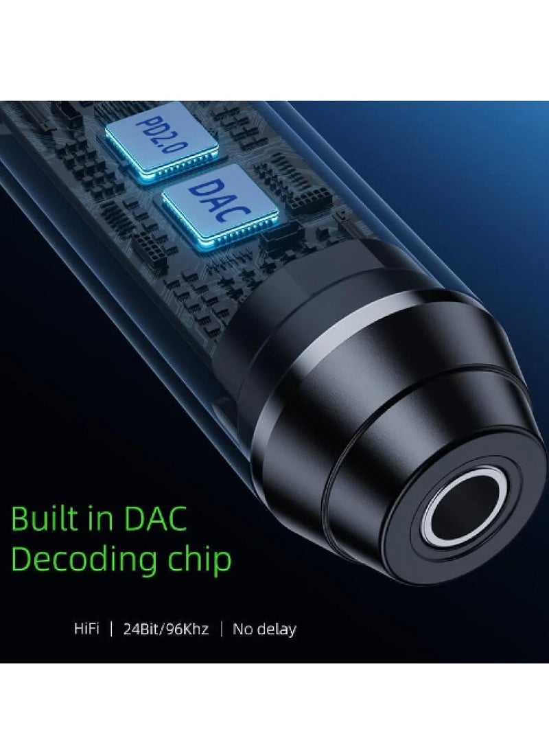 piva PIVA iPhone 2 in 1 G3 Connector Two Lightning Ports iPhone Charging Up to 20W and AUX Headphone Port Screw to Work at the Same Time Black  - Image 3