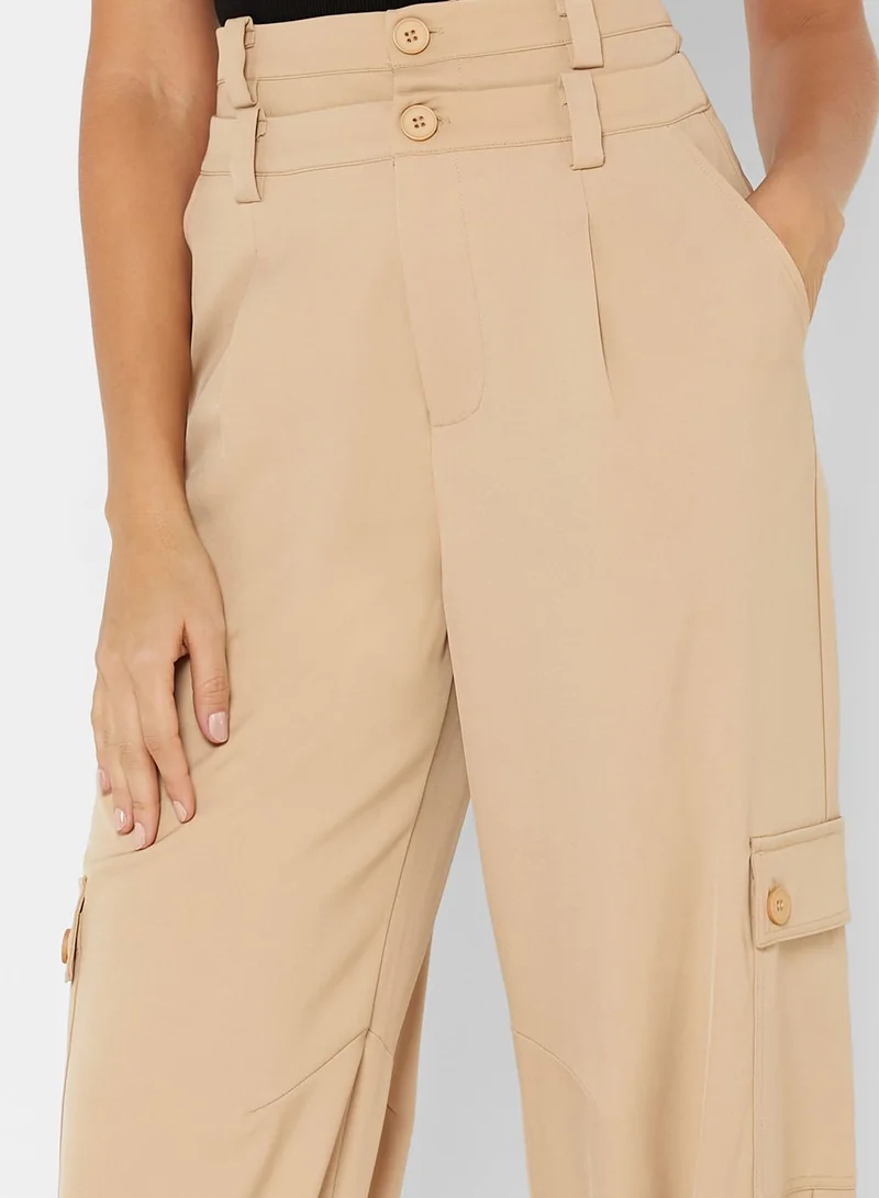 Miss Pap Pocket Detail Pants