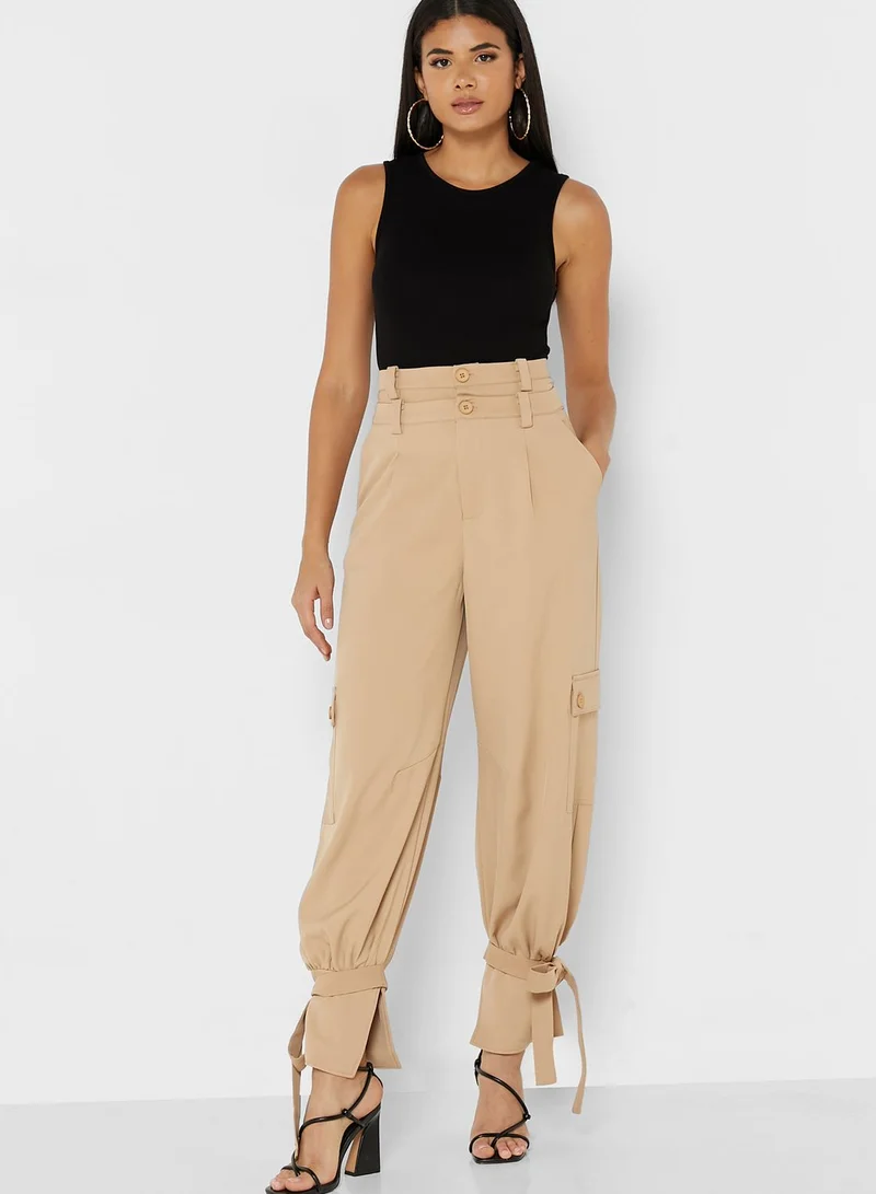 Miss Pap Pocket Detail Pants